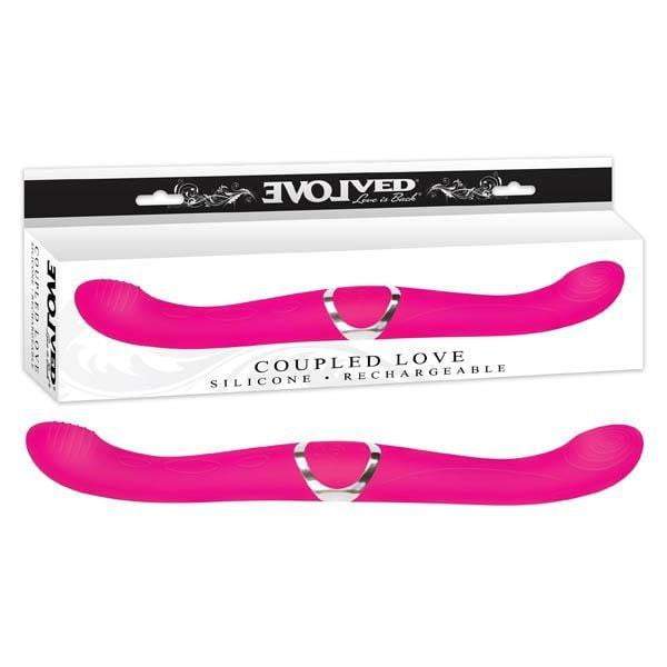 Coupled Love - Purple Vibrating Double Dong