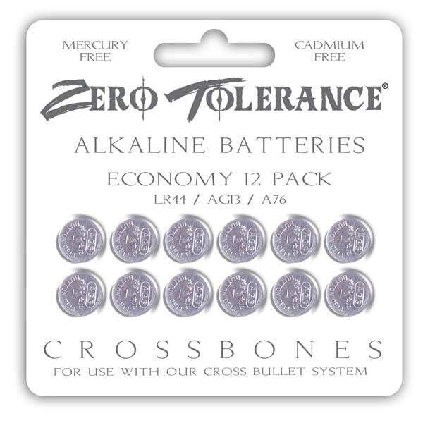 Crossbones LR44 Alkaline Batteries