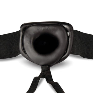 Dr. Skin - 7 Inch Hollow Strap On - Black