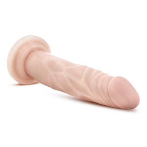 Dr. Skin Silicone Dr. Carter 7 Inch Poseable Dildo - Flesh