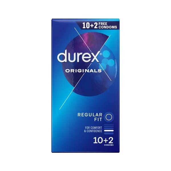 Durex Originals Regular Fit Condoms - 10 Pack + 2 Free