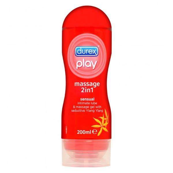 Durex Play Massage 2in1 - Sensual - Lubricant with Ylang Ylang - 200 ml Bottle