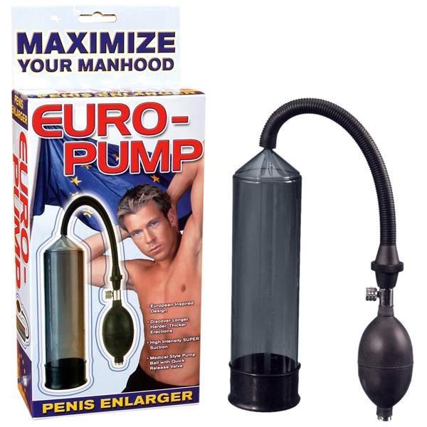 Euro Pump - Black Penis Pump