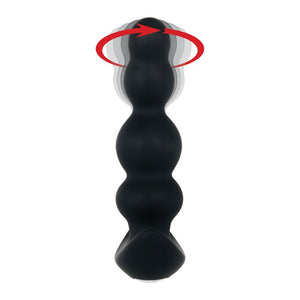 Evolved Bump N Groove - Black - Butt Plug with Wireless Remote