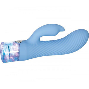 Evolved Glitteriffic Rabbit Vibrator - Blue