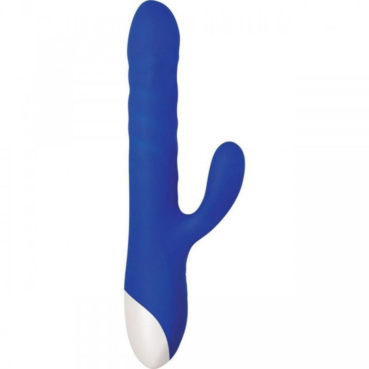 Evolved Grand Slam Thrusting Rabbit Vibrator - Blue