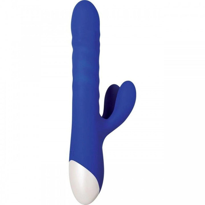 Evolved Grand Slam Thrusting Rabbit Vibrator - Blue