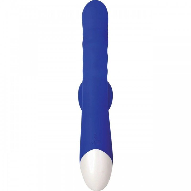 Evolved Grand Slam Thrusting Rabbit Vibrator - Blue