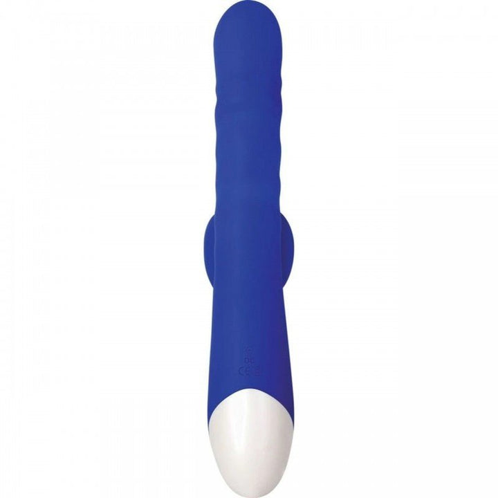 Evolved Grand Slam Thrusting Rabbit Vibrator - Blue