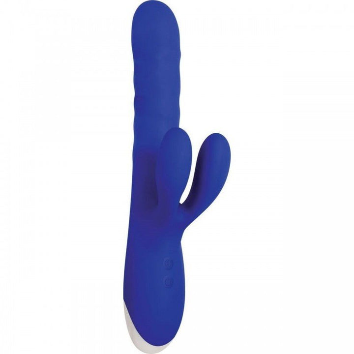 Evolved Grand Slam Thrusting Rabbit Vibrator - Blue