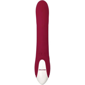 Evolved Inflatable Bunny Burgundy Rabbit Vibrator