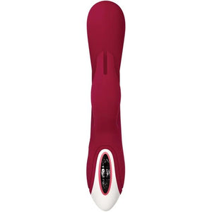 Evolved Inflatable Bunny Burgundy Rabbit Vibrator
