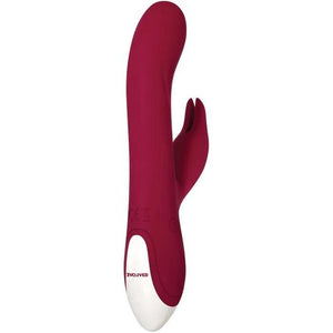 Evolved Inflatable Bunny Burgundy Rabbit Vibrator