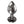 Evolved Metallic Large Anal Plug with Black Gem 