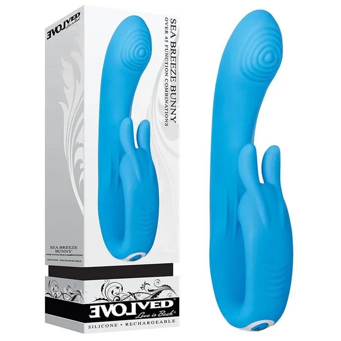 Evolved Sea Breeze Bunny Blue Rabbit Vibrator