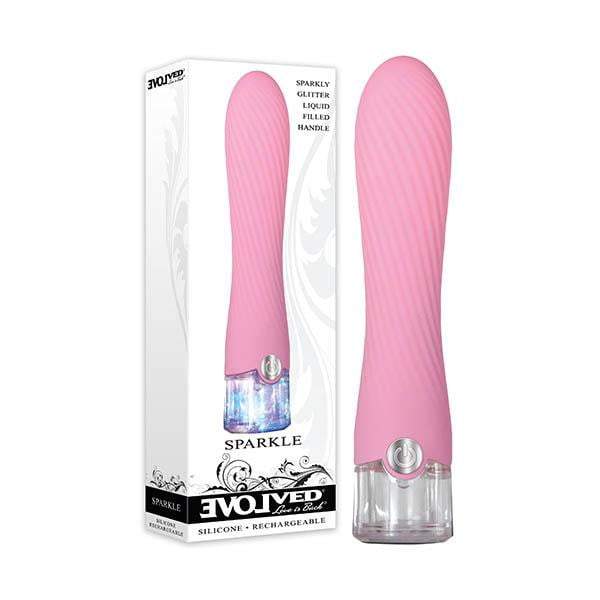 Evolved Sparkle Pink Rechargeable Vibrator
