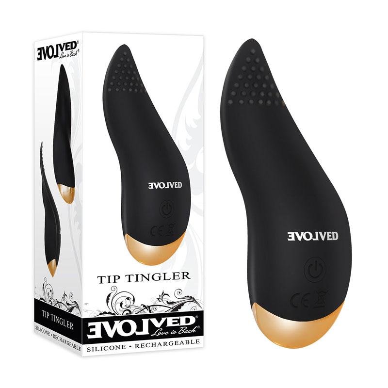 Evolved Tip Tingler - Black Stimulator