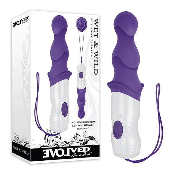 Evolved Wet & Wild - Purple Anal Vibrator