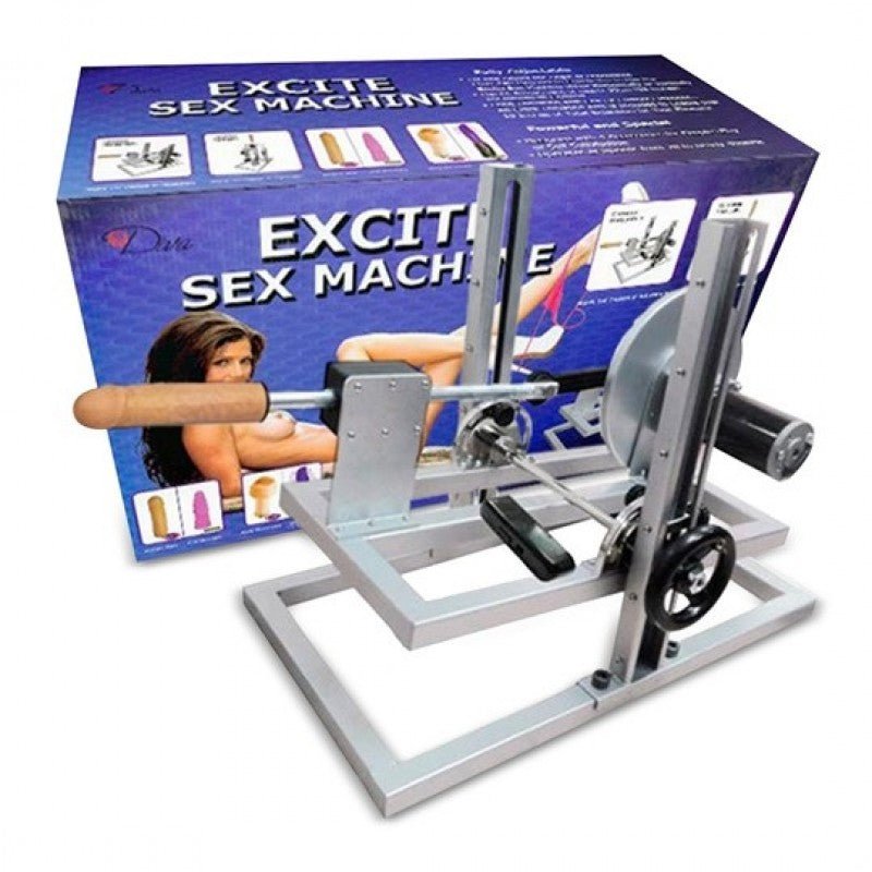 Excite Sex Machine with 4 Sex Toys