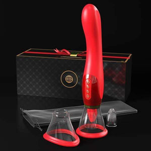 Fantasy For Her Ultimate Pleasure Red/Gold Stimulator