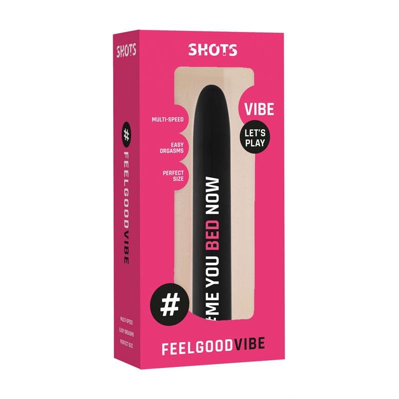 Feelgood #Me.You.Bed.Now - Black Vibrator