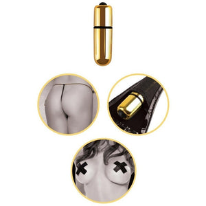 Fetish Fantasy Gold First Time Vibrating Strap-On Set