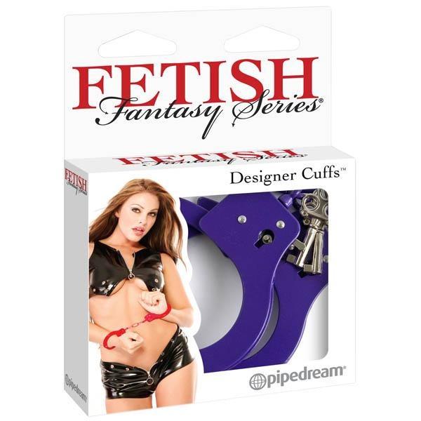 Fetish Fantasy Series Designer Cuffs - Purple Hand Cuffs