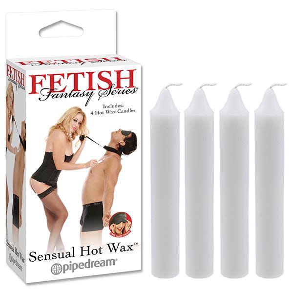 Fetish Fantasy Series Sensual Hot Wax - 4 Hot Wax Candles