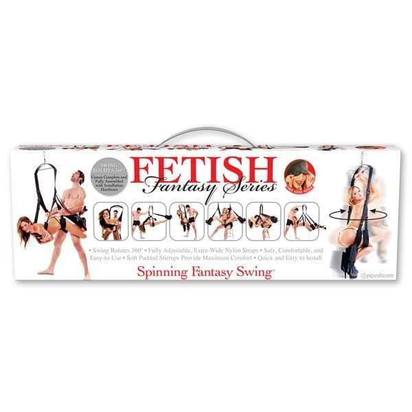 Fetish Fantasy Series Spinning Fantasy Swing - Black Swing