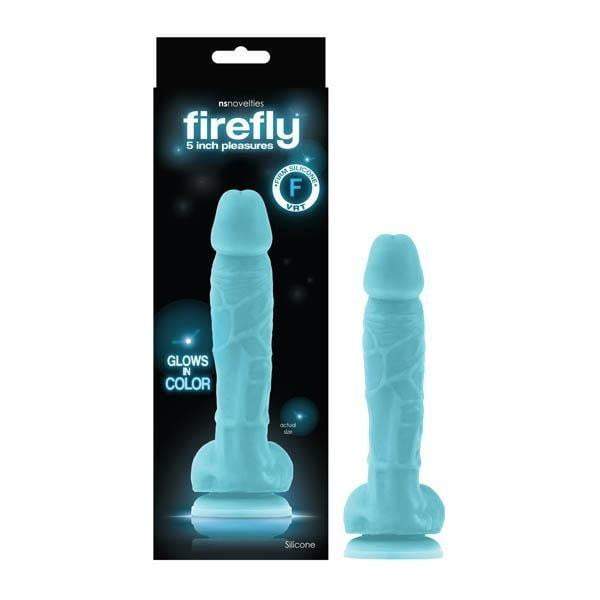Firefly 5 Inch Pleasures - Glow-in-Dark Blue 12.7 cm Dong