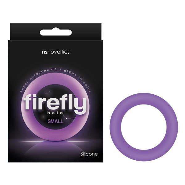 Firefly Halo - Glow In Dark Purple Small 50 mm Cock Ring