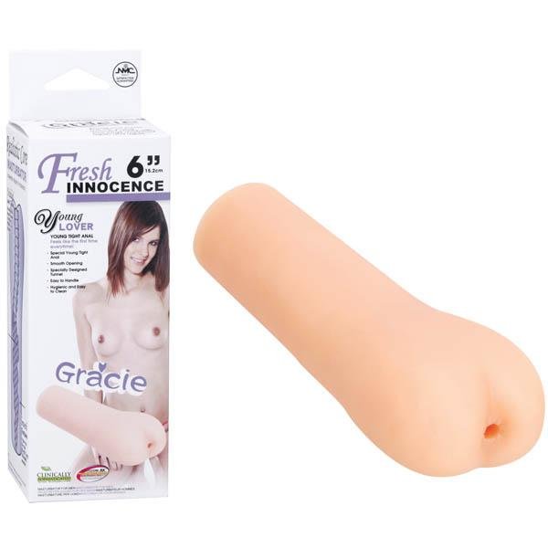 Fresh Innocence - Gracie - Flesh 6 Inch Ass Stroker