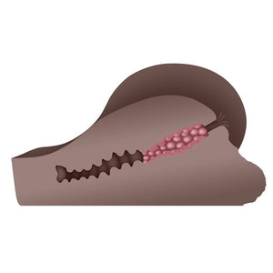 Gender X A HANDFUL Dark - Brown Male Masturbator
