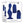 Gender X IN'S & OUT'S - Blue Plug and Vibrating Stroker Kit