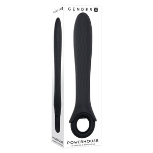 Gender X POWERHOUSE - Black 21.6cm Vibrator