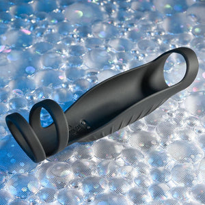 Gender X ROCKETEER - Black Vibrating Penis Sleeve