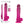 Gender X SWEET TART - Purple/Pink 21cm Colour Changing Dong