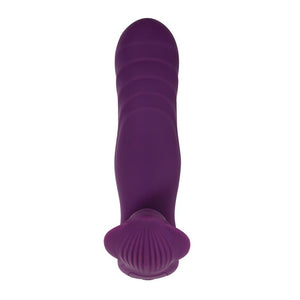 Gender X VELVET HAMMER - Purple - Wearable Vibe with Remote