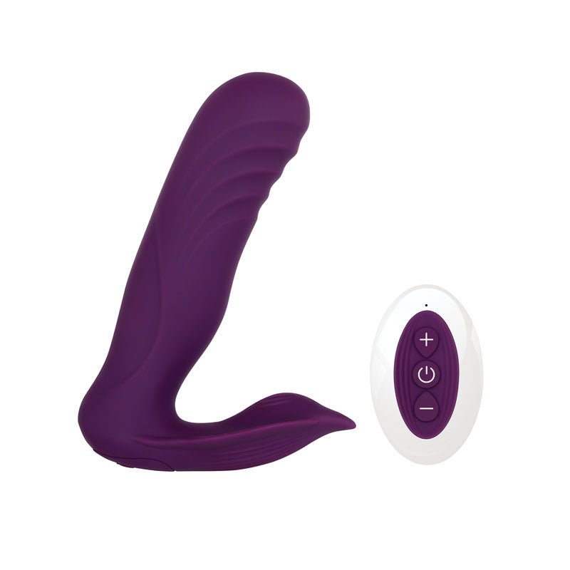 Gender X VELVET HAMMER - Purple - Wearable Vibe with Remote
