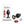 Glams Xchange - Medium Round Anal Plug with Swapable Gems - Black