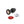 Glams Xchange - Small Round Anal Plug with Swapable Gems - Black