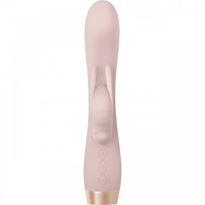 Golden Bunny Dual Motor Rabbit Vibrator - Pink