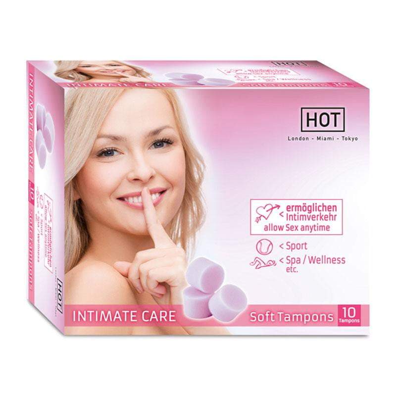 HOT INTIMATE Care Soft Tampons - 10 Pack