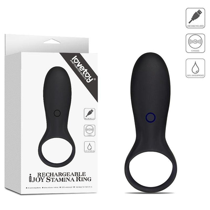 IJOY Black Rechargeable Stamina Ring