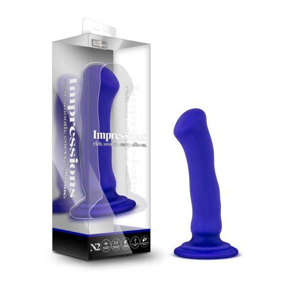 Impressions N2 - Blue 6.5 Inch Vibrator with Suction Cup