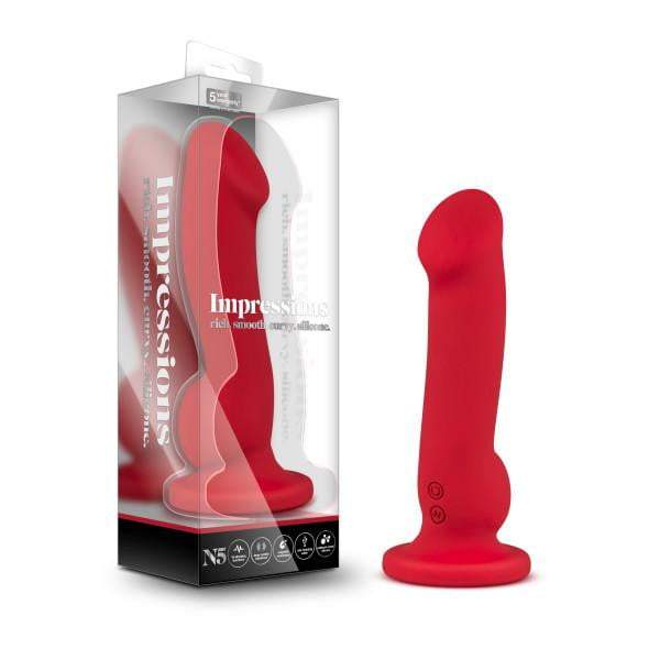 Impressions N5 - Crimson Red 8.5 Inch Rechargeable Vibrator