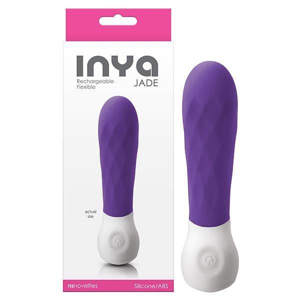 INYA Jade - Purple 11.8 cm (4.6'') USB Rechargeable Mini Vibrator