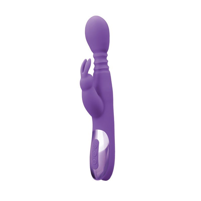 INYA Revolve Thrusting Rabbit Vibrator - Purple