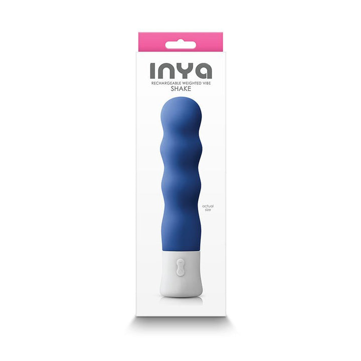 INYA Shake - Rumbling & Thumping Vibrator - Blue
