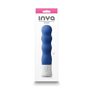 INYA Shake - Rumbling & Thumping Vibrator - Blue